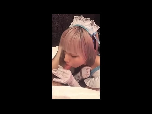 ❤️ Японський ідол [маюка], французький костюм покоївки, частина 1, мінет і дрочка з лосьйоном ❌ Секс-відео у нас ❌️❤